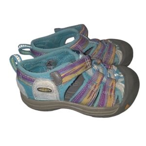 Keen Newport H2 Sandals Blue/Green/Purple Toddler Unisex Size 7